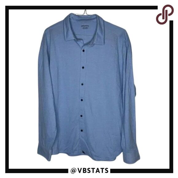 UNTUCKit XXXL Blue Mercury Long Sleeve Luxury Shirt - Picture 1 of 7
